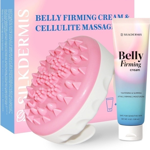 Brand New Belly Firming Cream & Anti-Cellulite Massager Skin Tightening Slimming - Picture 1 of 14